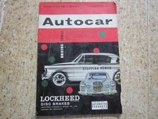 February 2nd 1962, AUTOCAR, Peugeot 403B Estate, Erik Carlsson, Stirling Moss.