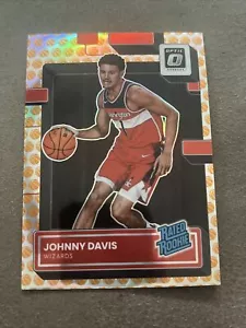 2022-23 Donruss Optic Johnny Davis Basketball Prizm Rated Rookie #206 WIZARDS K9 - Picture 1 of 2