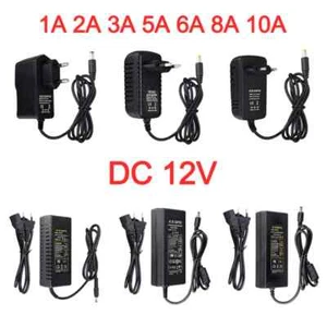 Adaptador transformador de iluminación DC 12V 1A 2A 3A 5A 8A 10A AC100V-240V fuente de alimentación - Imagen 1 de 25