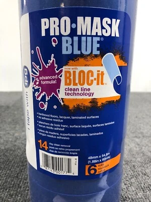 (4 rollos) Cinta para pintores azul IPG BLOC-it grado profesional de 2" (1,88'" x 60 yardas) Foto 1 de 4