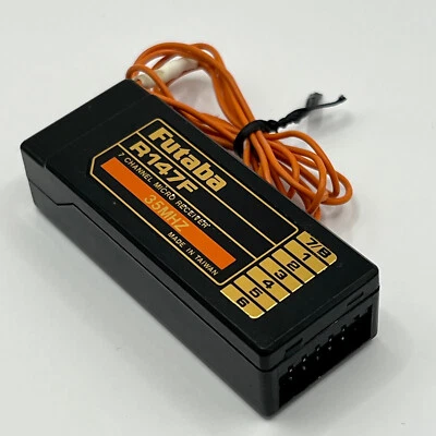 FUTABA R147F 6 / 7-CHANNEL RC RECEIVER 35 MHZ FM PPM SINGLE CONVERSION SLIM - Image 1 of 4