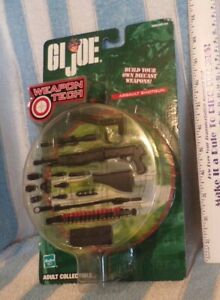 2001 G.I.JOE ACCESSORIES WEAPON TECH BUILD YOUR OWN DIECAST WEAPONS NIP