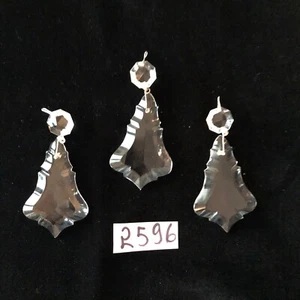 Lámpara de araña de cristal parte 24 piezas 2,5 pulgadas colgante de cristal - Imagen 1 de 3