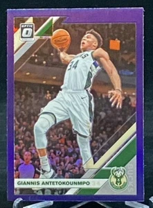 2019-20 Panini Donruss Optic Purple #81 Giannis Antetokounmpo Milwaukee Bucks - Imagen 1 de 2