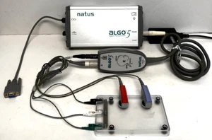 Natus Algo 5 Newborn Hearing Screener Pre-Amplifier Cables, Leads, Power Supply - Picture 1 of 10
