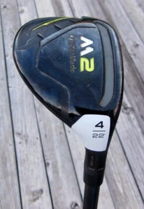 2019 TaylorMade M2 4 Hybrid 22* Reg Flex REAX 65g Graphite 41" M/RH - Picture 1 of 6