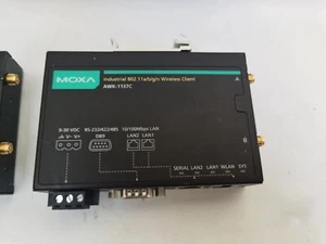 1 PIEZA USADA MOXA AWK-1137C-EU #N162P YF - Imagen 1 de 5