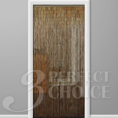 Natural Bamboo 90 Strands Handmade Curtain Beads Window Door Shoji Room Divider - Image 1 of 3