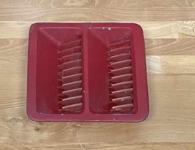 Toyota MR2 1985-86 admisión de aire lateral ventilación lateral cuchara roja MK1 AW11 OEM parrilla parrilla Foto 1 de 4