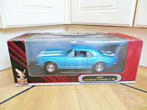 ROAD SIGNATURE 92188 '1967 CHEVROLET CAMARO Z28' BLUE. YAT MING. 1:18 MIB/BOXED - Picture 1 of 8