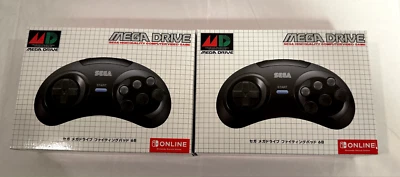 Sega Mega Drive Fighting Pad Controller set of 2 Nintendo Switch Online Japanese - Image 1 of 4