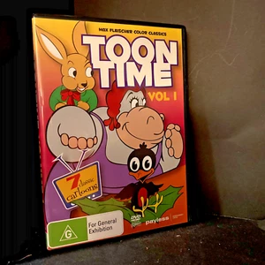 Toon Time DVD Vol 1 GG 7 Classic Cartoons Region Free - Picture 1 of 3