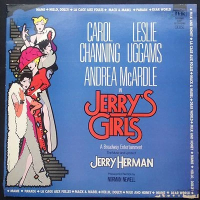 JERRY'S GIRLS Broadway Cast 2xLP Jerry Herman Day In Hollywood, Night in Ukraine - Image 1 of 4