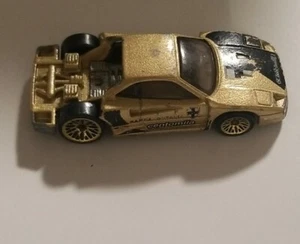 Vintage Hot Wheels Mattel 1988 Banca D'Italia Centomila Metallic Gold - Bild 1 von 9