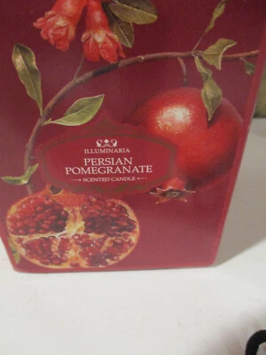NUEVO EN CAJA ILLUMINARIA GRANADA PERSA CON VELA PERFUMADA CIRUELA 10,05 OZ ZODAX Foto 1 de 4