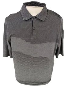 Polo Joseph Abboud Hombre Talla XXL Azul Marino/Blanco Rayas Botón - Imagen 1 de 10