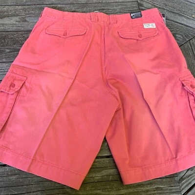 American Living Men’s Size 40 Heavyweight Salmon Color Vintage Shorts - Image 1 of 4