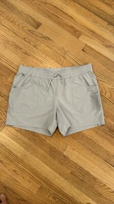 Pantalones cortos informales Columbia talla XL grises para mujer PFG pesca al aire libre Foto 1 de 4