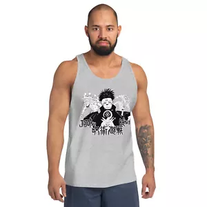 Camiseta sin mangas para hombre jujutsu kaisen mahoraga sukuna unisex - Imagen 1 de 1