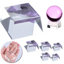 3 Size Clear Crystal Ball Holder Stand Glass Photography Prop Base Display Tool