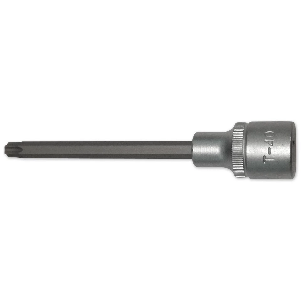 T40 Long 120 Male Torx Socket - 1/2 Square Torx Tip (12.7mm) - Image 1 of 1