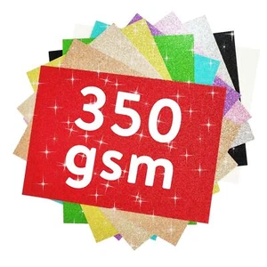 10 Stück 350 g/m² ULTRA HEAVY DUTY A4 Glitzerkarten - Low Shed Basteln - Bild 1 von 25