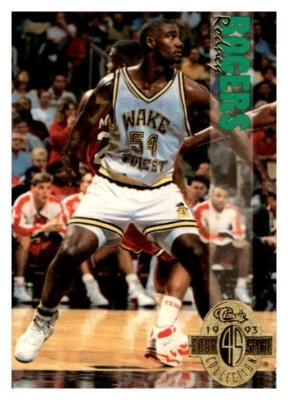 1993 Classic Four Sport #6 Rodney Rogers NM-MT - Image 1 of 2