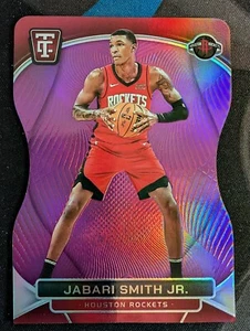 2024-25 Totally Certified Jabari Smith Jr. Platinum Purple Die Cut /49 - Picture 1 of 2