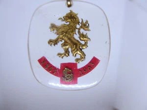 PORTE CLES / KEY RING BOURBON - LION HERALDIQUE - SL - SOCIETE LYONNAISE -  - Picture 1 of 10