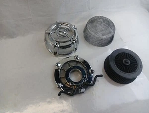 KURYAKAY FOR HARLEY DAVIDSON 08-13 9459 HI-FIVE MACH 2 AIR CLEANER WITH ZOMBIE - Picture 1 of 17
