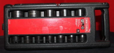 CRAFTSMAN Impact Socket Set, SAE, 1/2-Inch, 12-Piece (CMMT15884) AO4068045 - Image 1 of 4