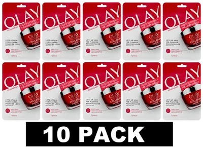 10x OLAY REGENERIST SHEET MASK MASKNIACINAMIDE + COLLAGEN PEPTIDE 24 MOISTURISER - Image 1 of 4