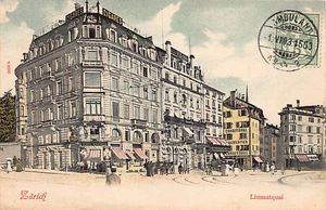 Schweiz - ZÜRICH - Limmatquai - Verlag Ph. M. 18285 - Picture 1 of 2