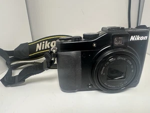 Nikon COOLPIX P7000 10.1MP Digitalkamera - Schwarz *GETESTET FUNKTIONIERT* Cover Problem - Bild 1 von 7