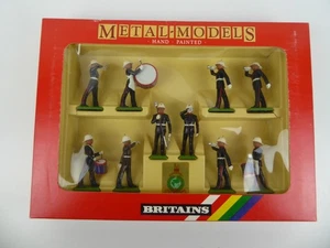 BRITAINS 7204 ROYAL MARINES DRUMS AND BUGLES - Bild 1 von 5