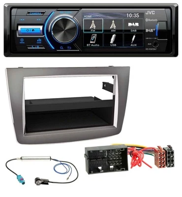 JVC Bluetooth MP3 USB DAB Autoradio für Alfa Romeo Mito ab 14 955 silber - Bild 1 von 4