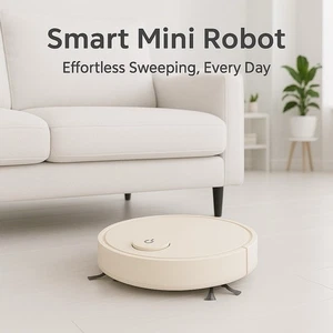 3 In 1 SMART SWEEPING ROBOT - VACUUM, SWEEP & MOP CLEANER STRONG SUCTION - Picture 1 of 12