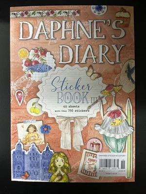 DAPHNE'S DIARY SPECIAL STICKER BOOK III Magazine 2025 48 Sheets 750 Stickers