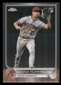2022 Topps Chrome Update #USC185 Cooper Hummel RC - Picture 1 of 2