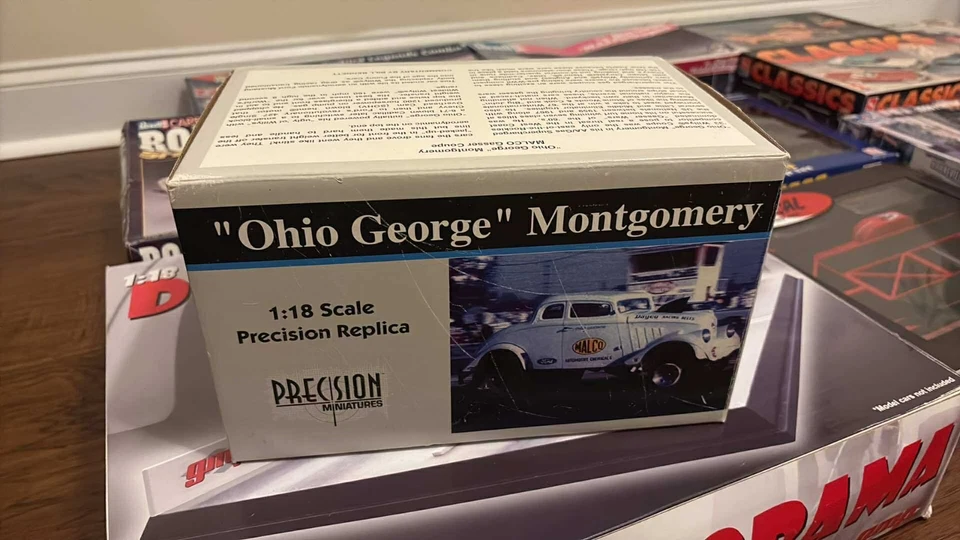 “Ohio George” Montgomery ‘33 Willys Gasser drag race 1/18 1933 Precision Malco - Image 1 of 1