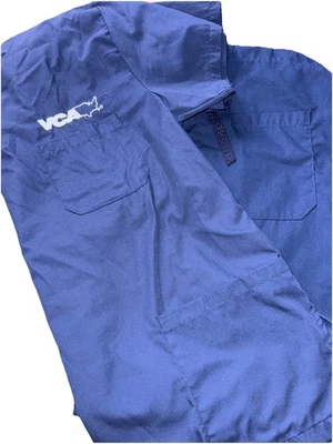 2件装VCA动物医院磨砂膏中号海军蓝刺绣女式 — 第 1/4 张图片