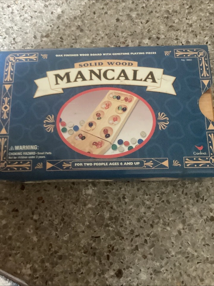 Mandala Strategy board game for 2 players Oak folding board game 1999 - Image 1 of 4