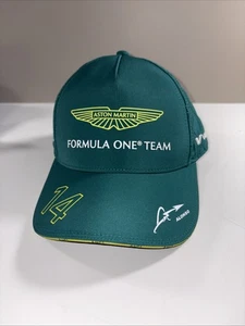 Sombrero del equipo Aston Martin Fórmula Uno verde coches de carreras equipo Alonso Aramco ¡NUEVO! - Imagen 1 de 4