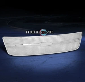 01-06 CHEVY AVALANCHE FRONT UPPER STAINLESS STEEL MESH GRILLE GRILL CHROME 2PCS - Bild 1 von 4