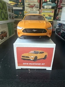 Revell Orange  2018 Mustang GT 1:25 scale Plastic Model built kit (not a promo) - Picture 1 of 5