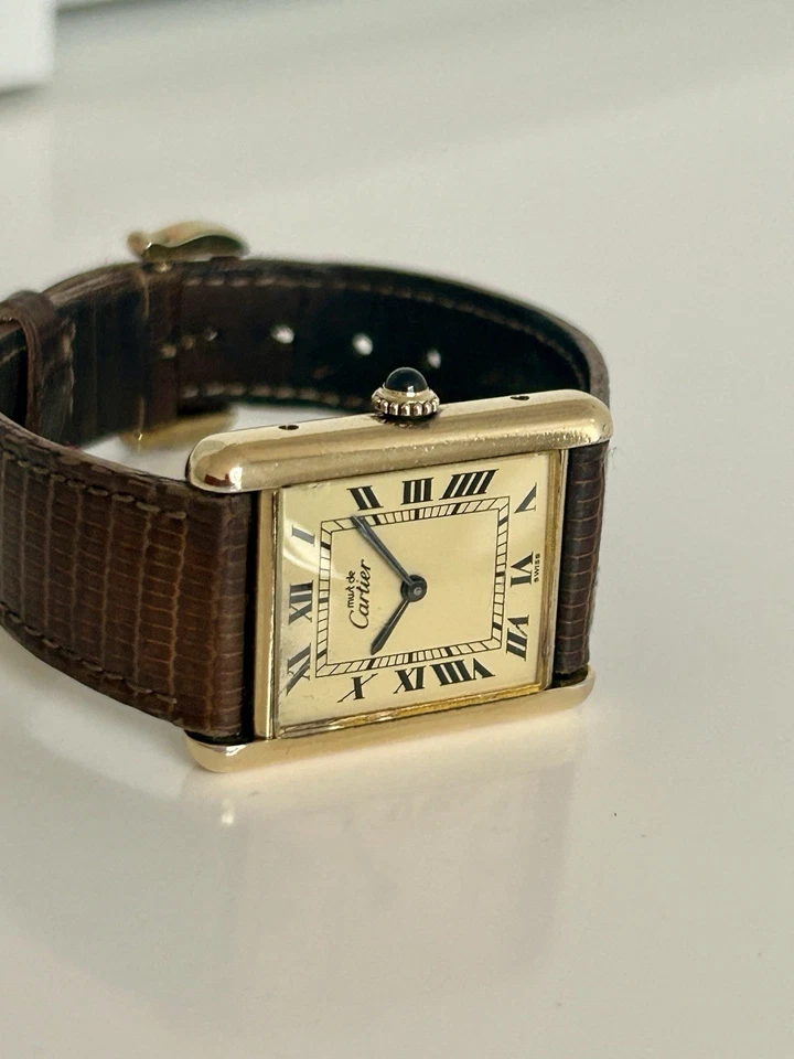 Cartier Tank Roman Dial *Handaufzug* 23x31 - Bild 1 von 4