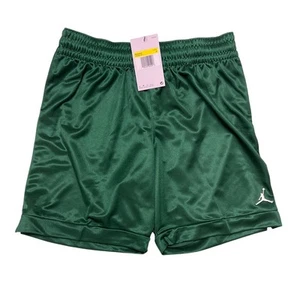 Pantalones cortos de baloncesto Nike Air Jordan Jumpman verdes para mujer talla pequeña nuevos - Imagen 1 de 6