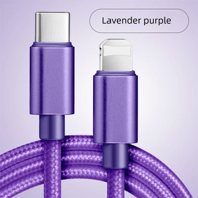 Cable de datos de carga rápida USB C a IOS PD para iPhone 14 13 12 11 Pro Max XR Foto 1 de 4