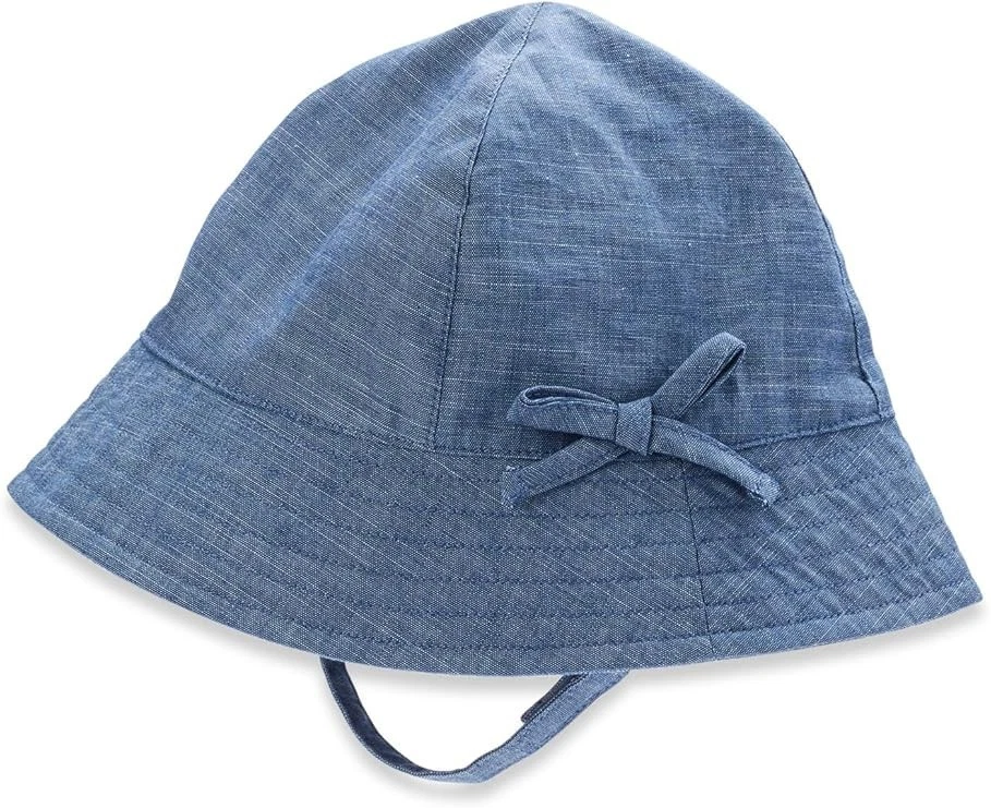 Wonder-Nation NWT Toddler Girl Chambray Denim Sun Hat One Size Fits Most - Image 1 of 1