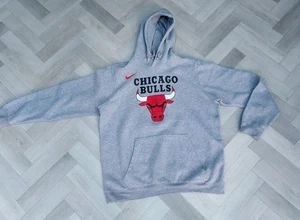genuine men's NIKE Chicago Bulls Hoodie NBA size XL HOODED SWEATSHIRT - Picture 1 of 5